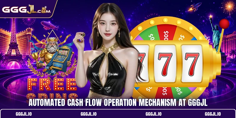 Automated cash flow operation mechanism at GGGJL