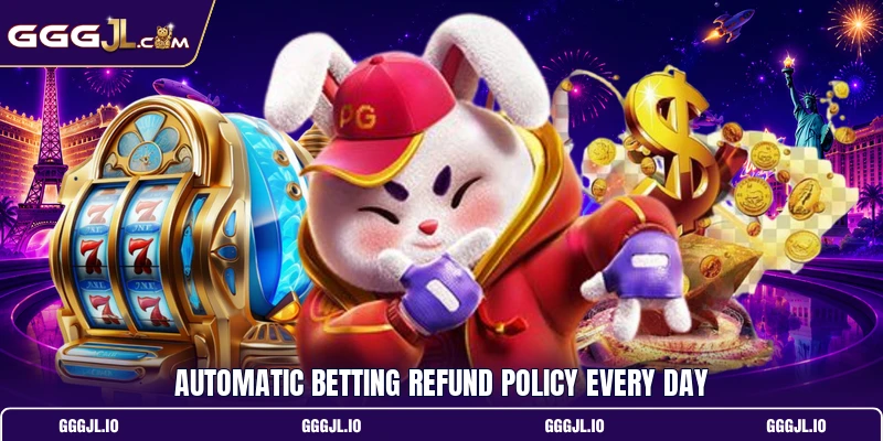 Automatic betting refund policy every day