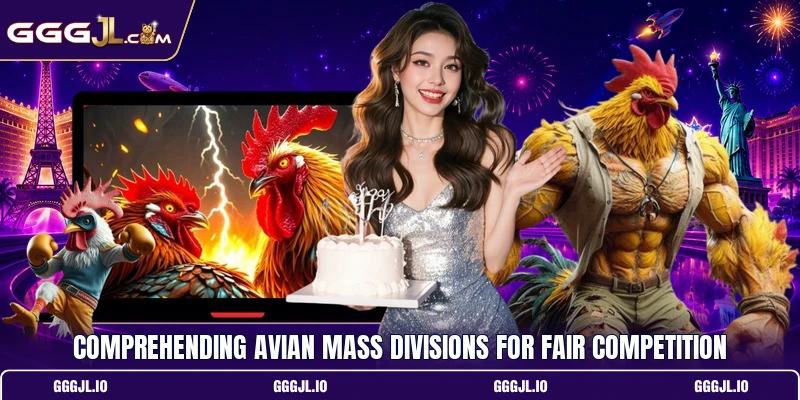 Comprehending avian mass divisions for fair competition Comprehending avian mass divisions for fair competition