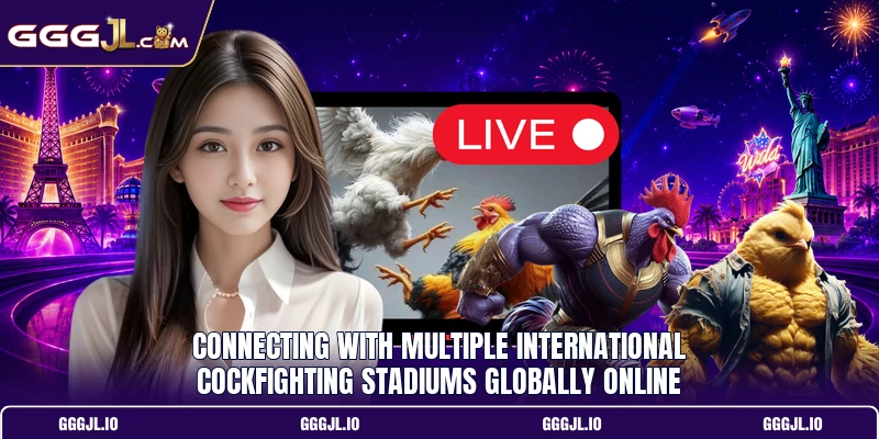 Connecting with multiple international cockfighting stadiums globally online Connecting with multiple international cockfighting stadiums globally online