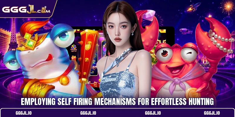 Employing self firing mechanisms for effortless hunting Employing self firing mechanisms for effortless hunting