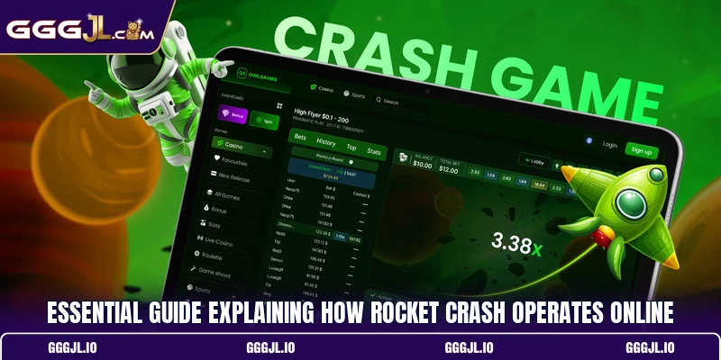 Essential guide explaining how rocket crash operates online