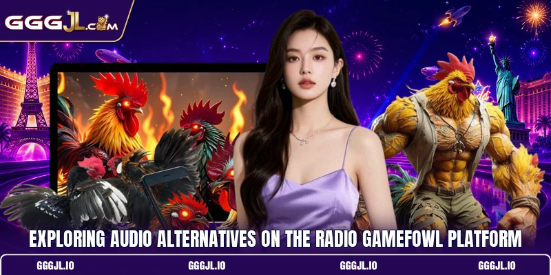 Exploring audio alternatives on the Radio Gamefowl platform Exploring audio alternatives on the Radio Gamefowl platform