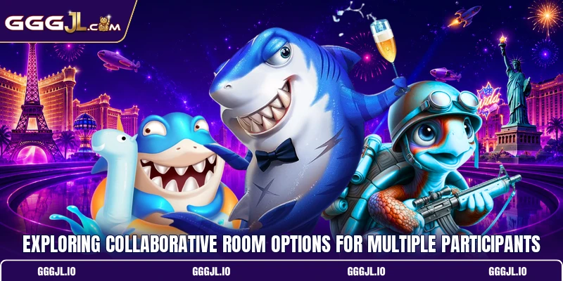 Exploring collaborative room options for multiple participants Exploring collaborative room options for multiple participants