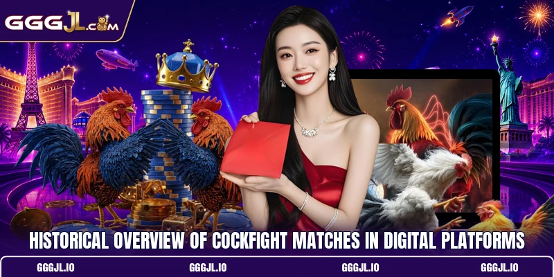 Historical overview of cockfight matches in digital platforms
