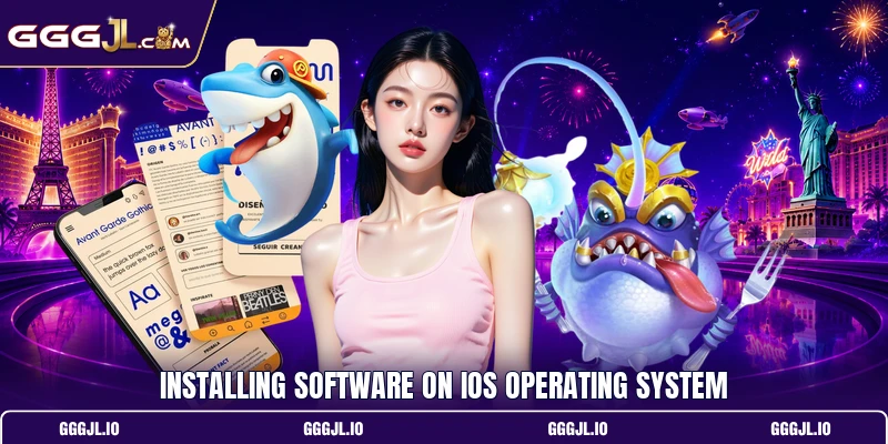 Installing software on iOS operating system
