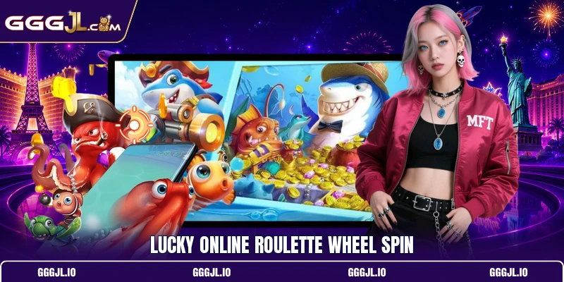 Lucky online roulette wheel spin
