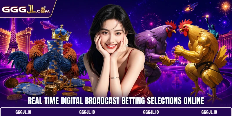 Real time digital broadcast betting selections online Real time digital broadcast betting selections online