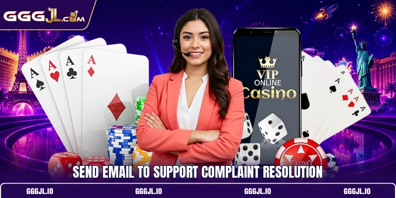 Send email to support complaint resolution Send email to support complaint resolution