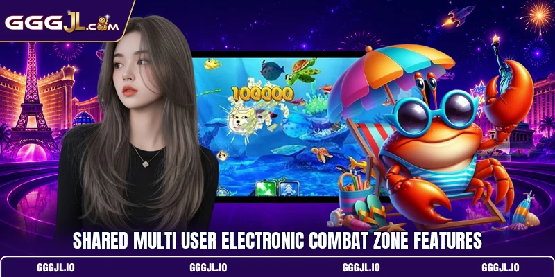 Shared multi user electronic combat zone features