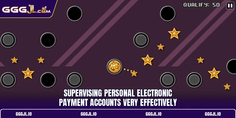 Supervising personal electronic payment accounts very effectively